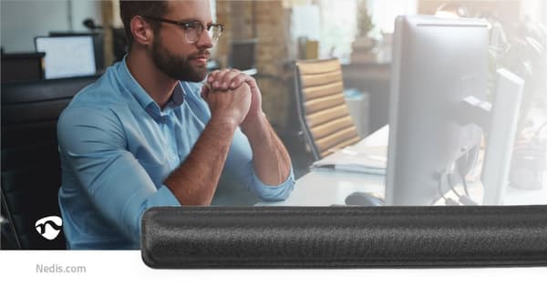 Nedis Gel Keyboard Wrist Pad | Lycra / PU | Ja