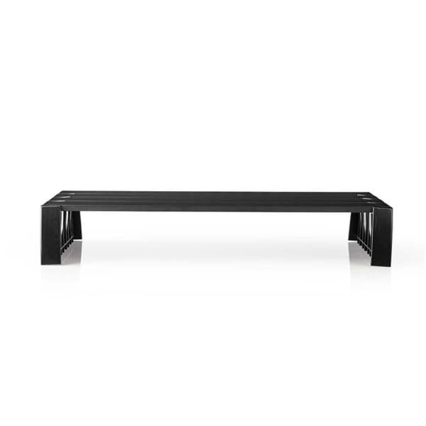 Nedis Monitor Stand | Ergonomisk: Yes | Maksimal bæreevne: 16 kg | Universal | Justérbar højde: Nej Sort