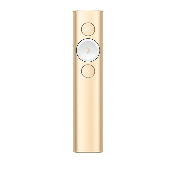 Logitech Spotlight trådlösa presentatörer Bluetooth/RF Guld