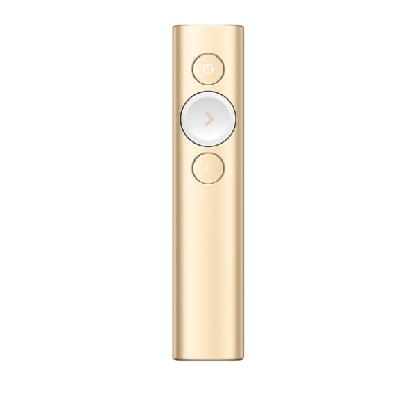 Logitech Spotlight trådlösa presentatörer Bluetooth/RF Guld