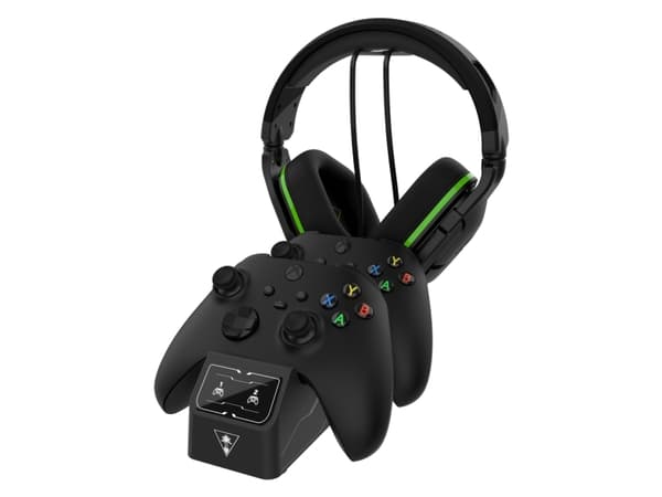 Turtle Beach TBS-0030-05, Xbox One, Xbox Series S, Xbox Series X, Ladestativ, Sort, USB, Trådløs, 1 m