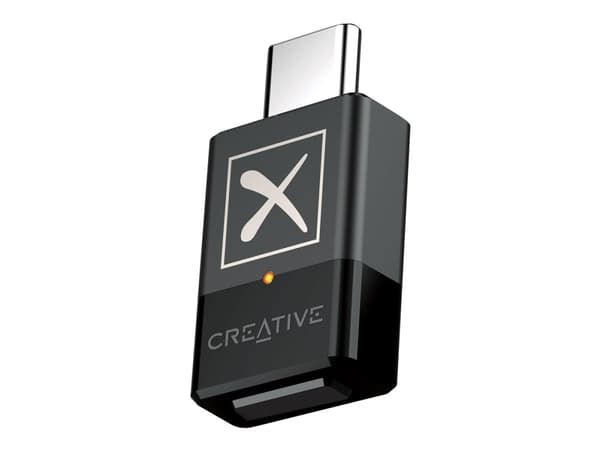 Creative BT-W5, a smart Bluetooth® 5.3 audio transmitter with aptX Adaptive technology