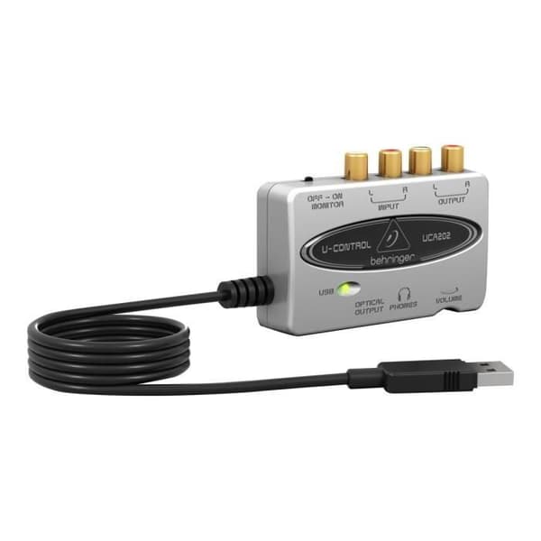 Ljudgränssnitt - BEHRINGER - U-CONTROL UCA202 - Stereo - USB