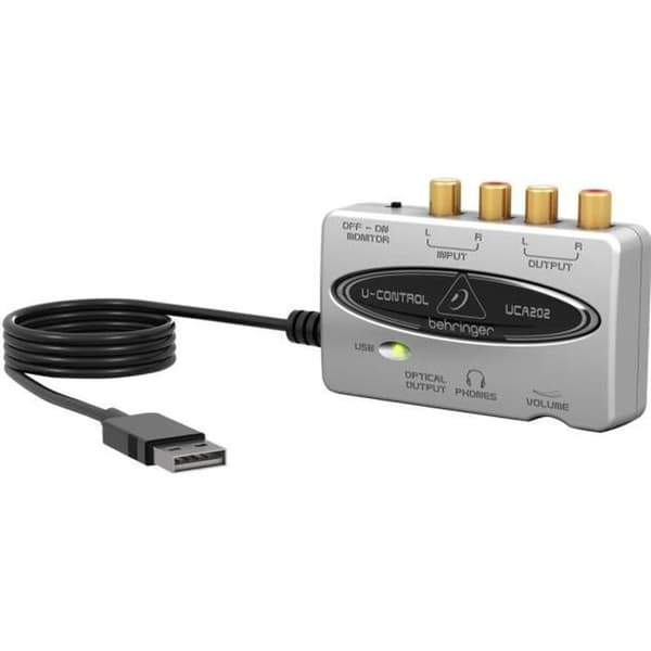 Ljudgränssnitt - BEHRINGER - U-CONTROL UCA202 - Stereo - USB