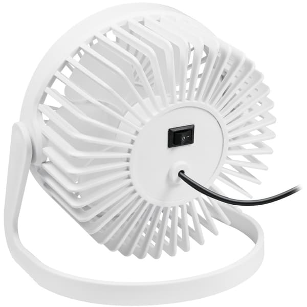 LogiLink USB-tuuletin Ø12,7 cm Valkoinen