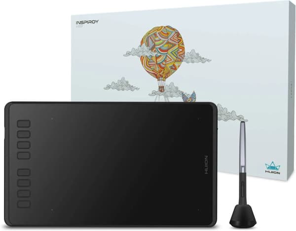 Huion Inspiroy H950P -piirtopöytä, musta
