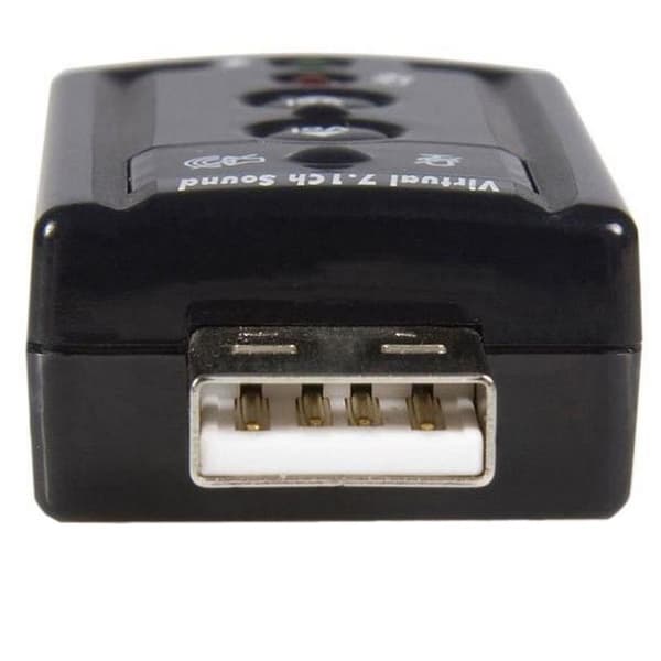 Startech Externt Ljudkort Icusbaudio7 7.1 Svart