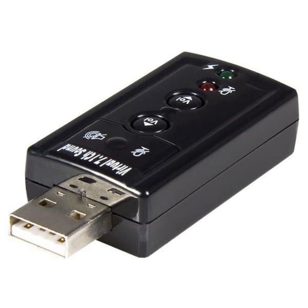 Startech Externt Ljudkort Icusbaudio7 7.1 Svart