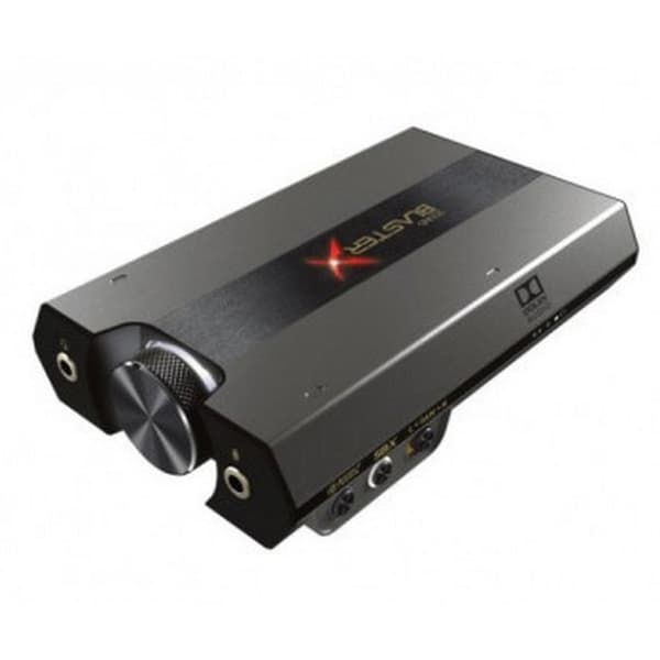 Creative Eksternt Lydkort Til Konsoller Sound Blasterx G6 Sort