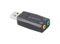 Pikkukuva 1 / 3: Gembird SC-USB2.0-01, USB 2.0, 2 x 3.5mm, Lajittelu