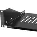 Pikkukuva 3 / 5: LogiLink 19"-hylla 2U 440 x 250 mm max 25 kg Svart