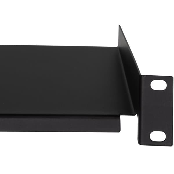 LogiLink 10"-hylla 1U 220 x 150 mm Svart