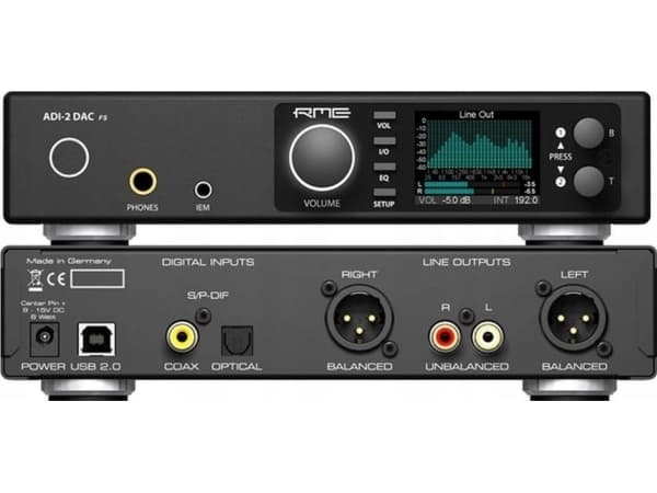 RME ADI-2 DAC FSE - Ultra-fidelity PCM/DSD 768 kHz DA-konverter