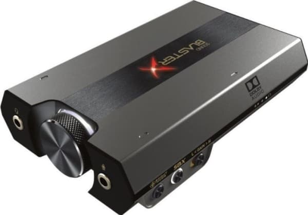 Creative Labs Sound BlasterX G6, 7.1 kanaler, 32 bitar, 130 dB, USB