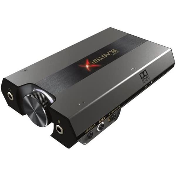 Creative Sound BlasterX G6 7.1 USB 2.0 SB-Axx1 ljudkort - Svart