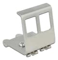 Miniatyrbillede 1 af 2: DeLOCK Keystone Metal Mounting 2 Port for DIN rail
