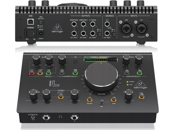 Behringer STUDIO L - 2x2 USB-ääniliitäntä, jossa on monitorinohjain