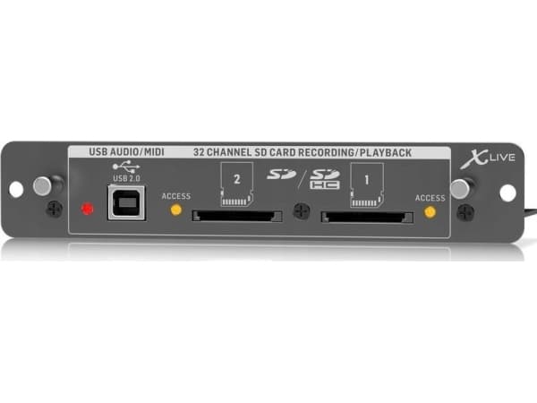 Behringer X-LIVE - Inspelningskort för X32