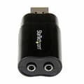 Miniatyrbillede 3 af 4: Eksternt lydkort USB Startech ICUSBAUDIOB Sort