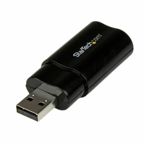 Eksternt lydkort USB Startech ICUSBAUDIOB Sort