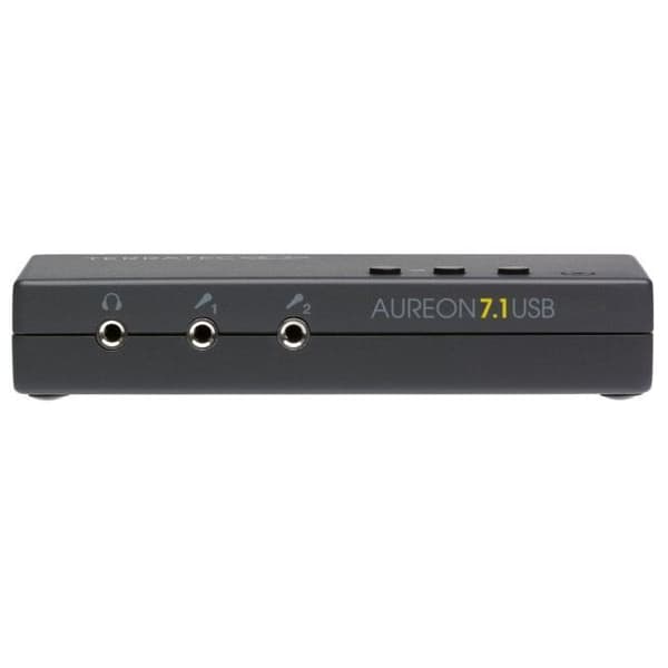TERRATEC Externt ljudkort 7.1 USB AUREON 7.1 USB - Ljudspelare: 16 bitar / 48 KHz