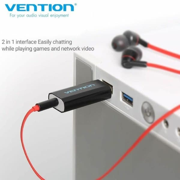 Ulkoinen Äänikortti Vention VAB-S15-B