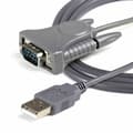 Miniatyrbild 3 av 3: Adapter Startech ICUSB232DB25 DB25 Grå DB9 0,9 m