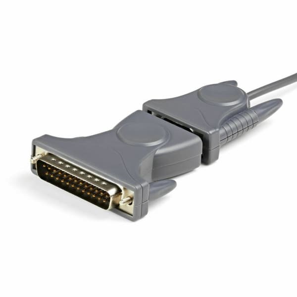 Adapter Startech ICUSB232DB25 DB25 Grå DB9 0,9 m