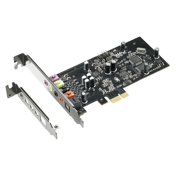 Ljudkort - ASUS - Xonar SE - 5.1 kanaler - PCI-E - Svart