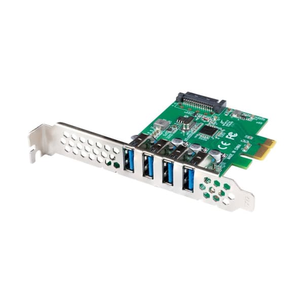 PCI-kortti Lanberg PCE-US3-004 Vihreä, Metallinen