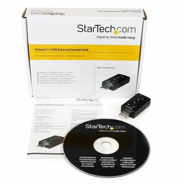 Ulkoinen Äänikortti Startech ICUSBAUDIO7
