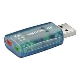 USB 2.0 extern ljudkort för PC/Mac