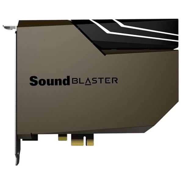 creative labs creative sound blaster ae-7 soundkarte pcie svart svart Svart