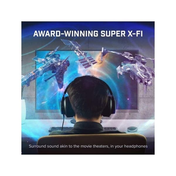 DAC Externe - Kreativ - Sound Blaster X1 - Hi-res 24 bit/96 kHz - Hörlurs förstärkare - USB
