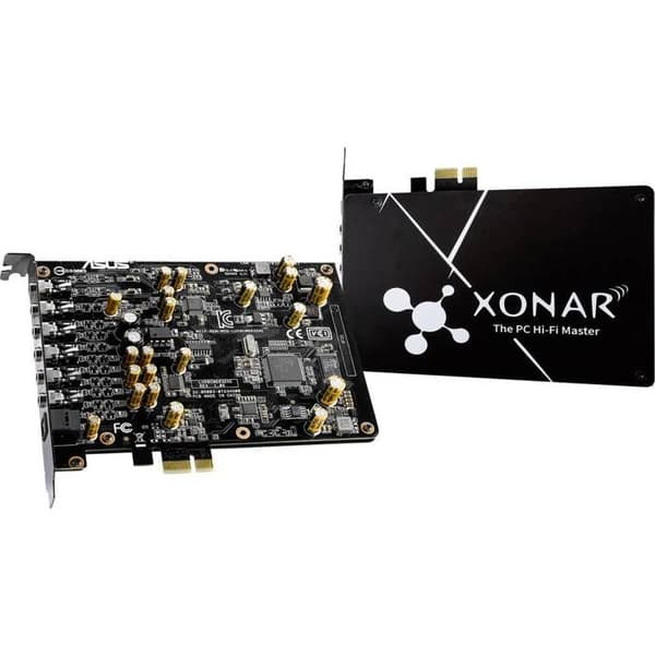 Ljudkort - ASUS - Xonar AE - 24 bit - 192 kHz - 7.1 - PCIe
