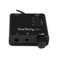 Miniatyrbild 1 av 3: Externt USB-ljudkort med SPDIF digital ljudutgång - STARTECH - ICUSBAUDIO2D - 96 kHz/24 bitar - Svart