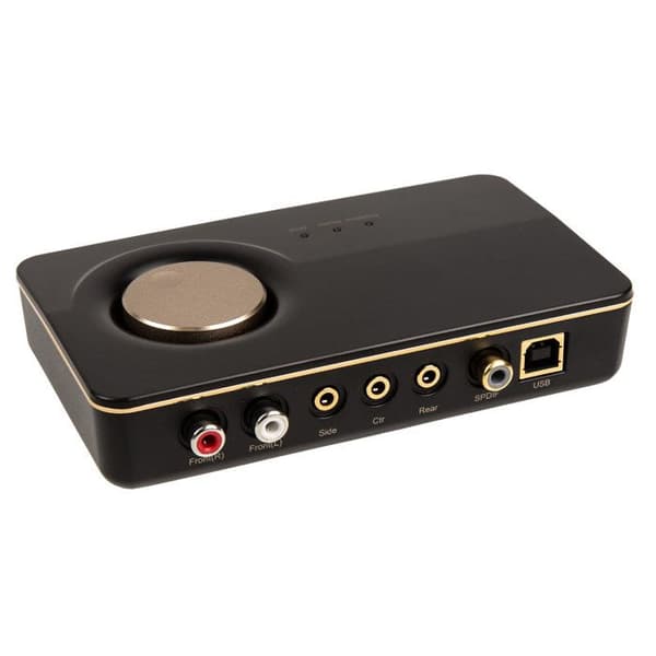 Xonar U7 MKII Extern Subwoofer - ASUS - 7.1 ljudkanaler - USB 2.0 - 192 kHz