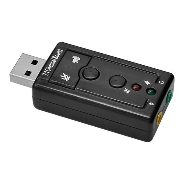 Ljudkort - EMINENT - Ewent EW3762 - USB - 7.1 kanals surround - CMedia CM108