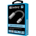Miniatyrbillede 2 af 2: Sandberg USB-C Audio 136-27 Lydkort