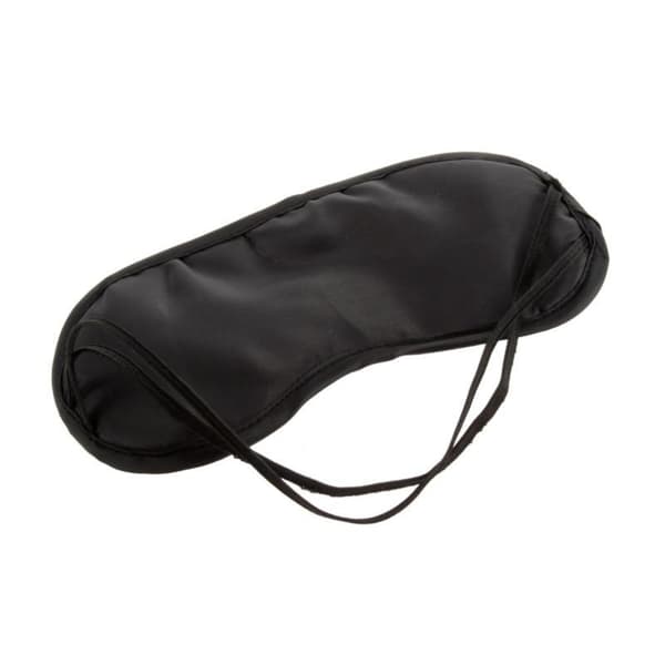 Sovemaske med Elastiske Bånd, Svart
