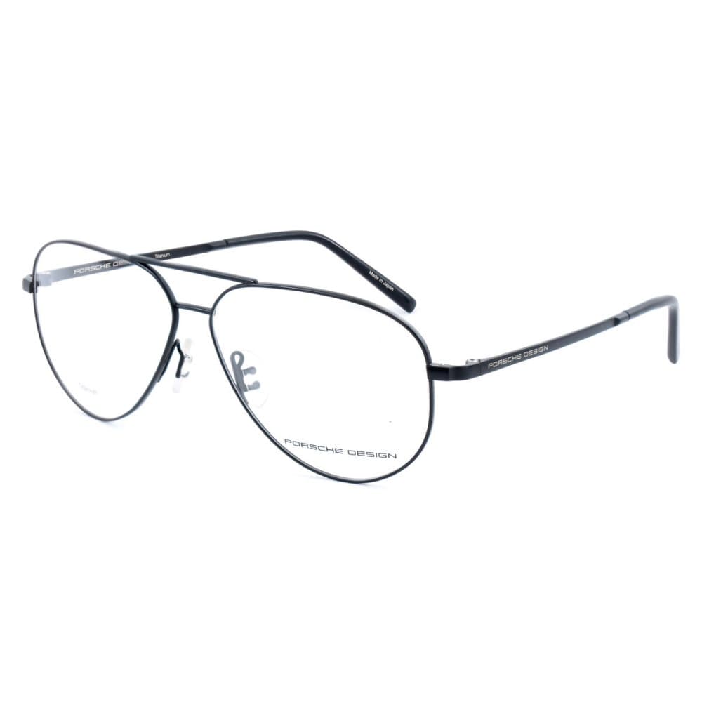 Glasögonbågar Porsche Design P8355-A-61 ø 61 mm Svart
