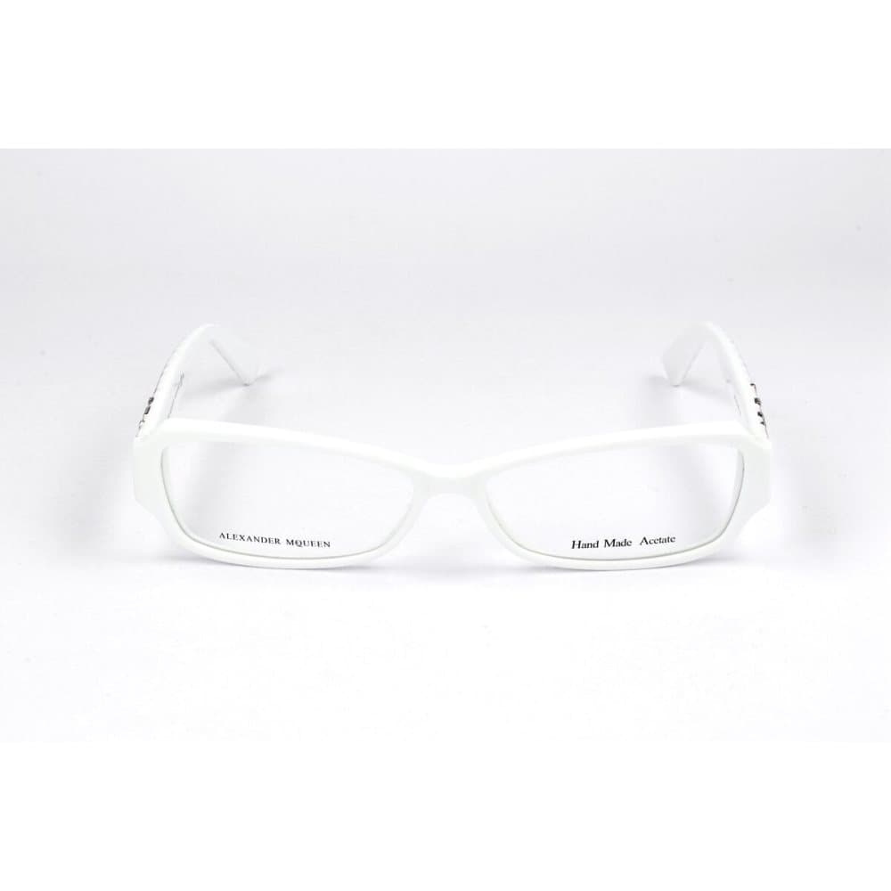 Glasögonbågar Alexander McQueen AMQ-4161-R2Y Röd Blå Vit