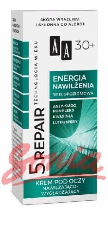 AA_Technology Age 5Repair 30+ krem nawilżająco-wygładzający pod oczy 15ml