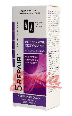 AA_Technology Age 5Repair 70+ krem nawilĹĽajÄ…co-odĹĽywczy pod oczy 15ml