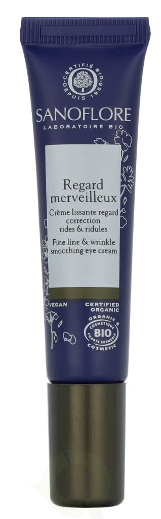 Sanoflore Regard Merveilleux Smooting Eye Cream 15 ml Fine Line & Wrinkle