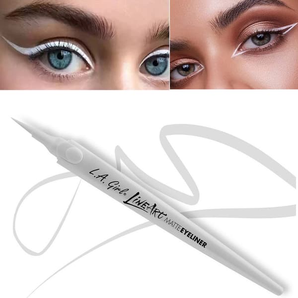 L. A. Girl Line Art Matte Eyeliner - Pure White
