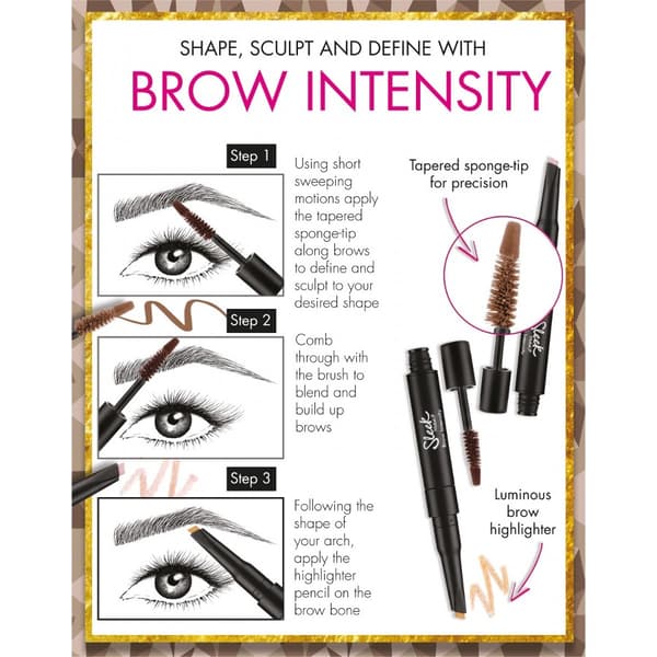 Sleek Brow Intensity Brow Gel and Highlighter-217 Dark