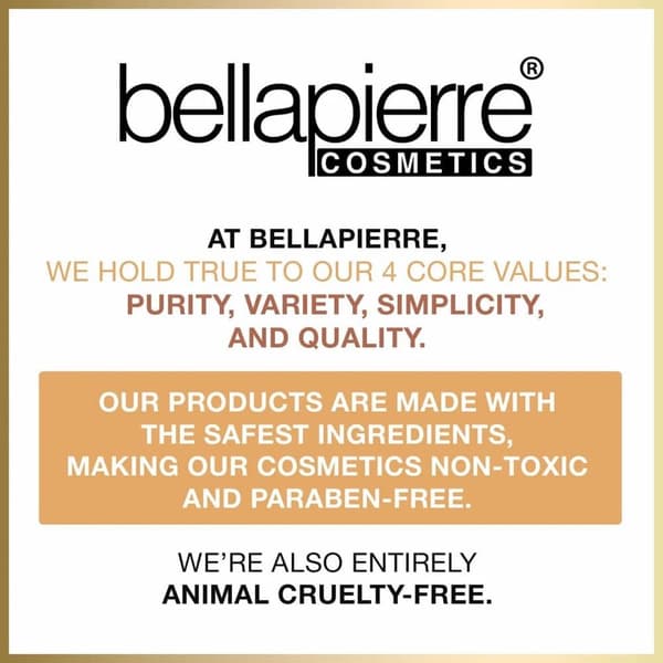 Bellapierre Brow & Liner Duo Set-Eyegel Liner Jet Black and Stayput Brow Gel Chestnut