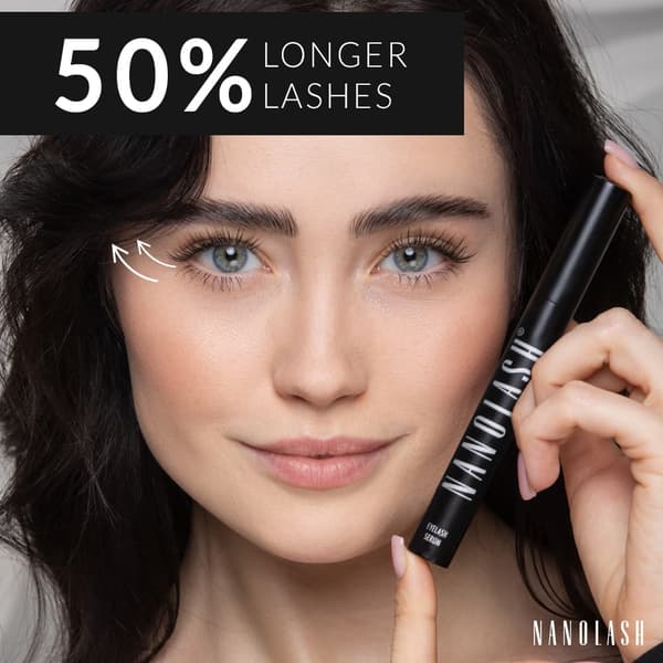 Øjenvippeserum NANOLASH Eyelash Serum 3 ml - Øjenvippebalsam, stimulerer øjenvippernes vækst, nærer øjenvipperne