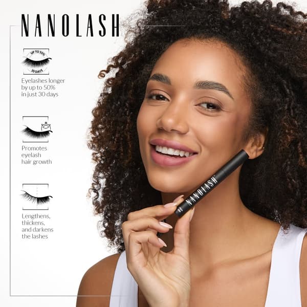 Ögonfransserum Nanolash Eyelash Serum 3ml - Balsam för ögonfransar, stimulerar ögonfransarnas tillväxt, ger näring åt ögonfransarna